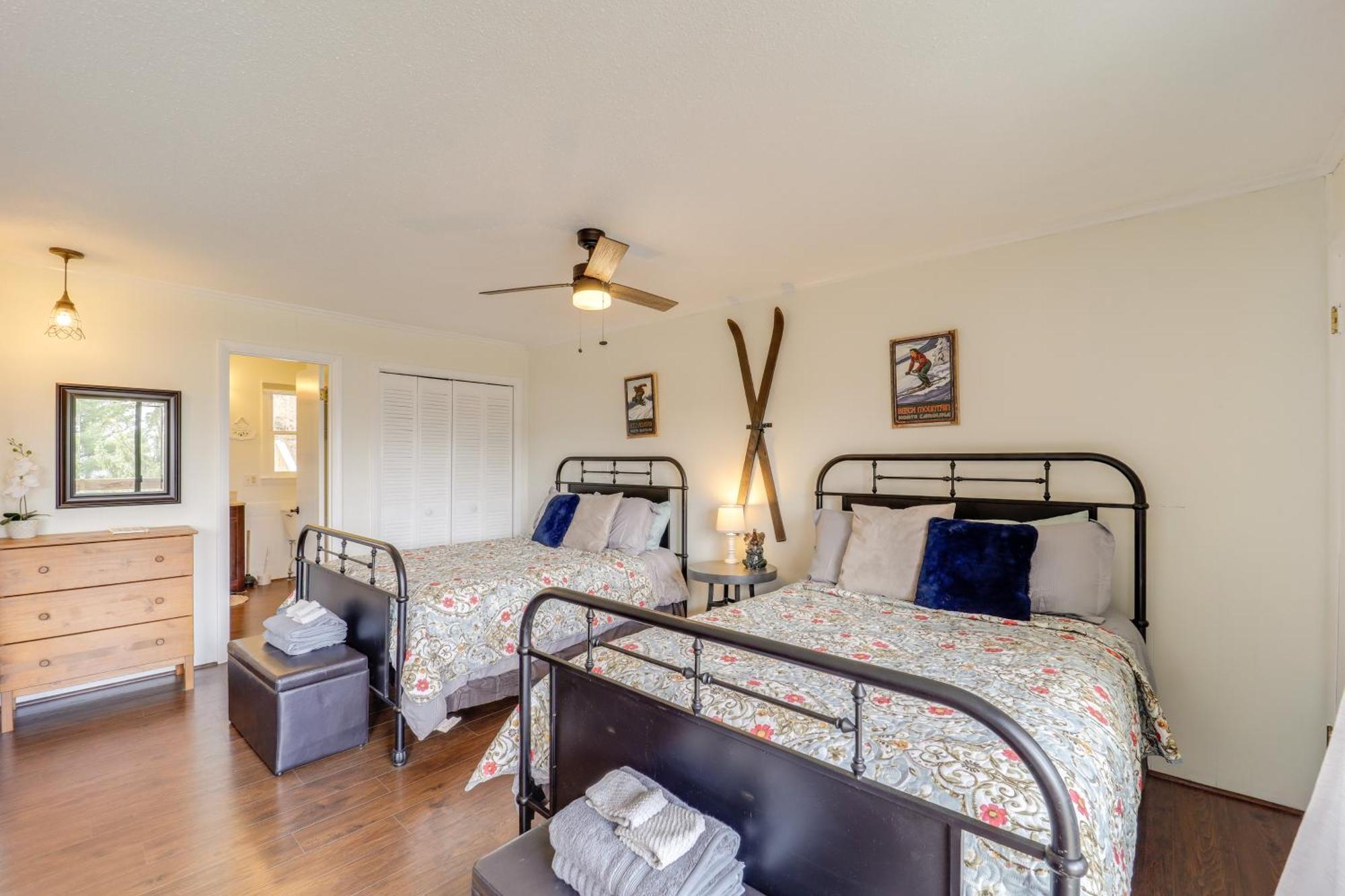 Beech Mountain Studio With Balcony Less Than 1 Mi To Skiing! Eksteriør billede