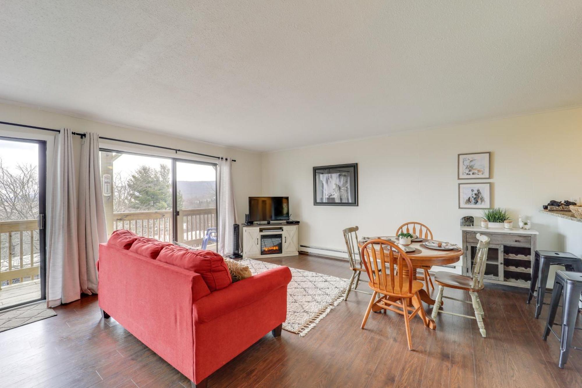 Beech Mountain Studio With Balcony Less Than 1 Mi To Skiing! Eksteriør billede