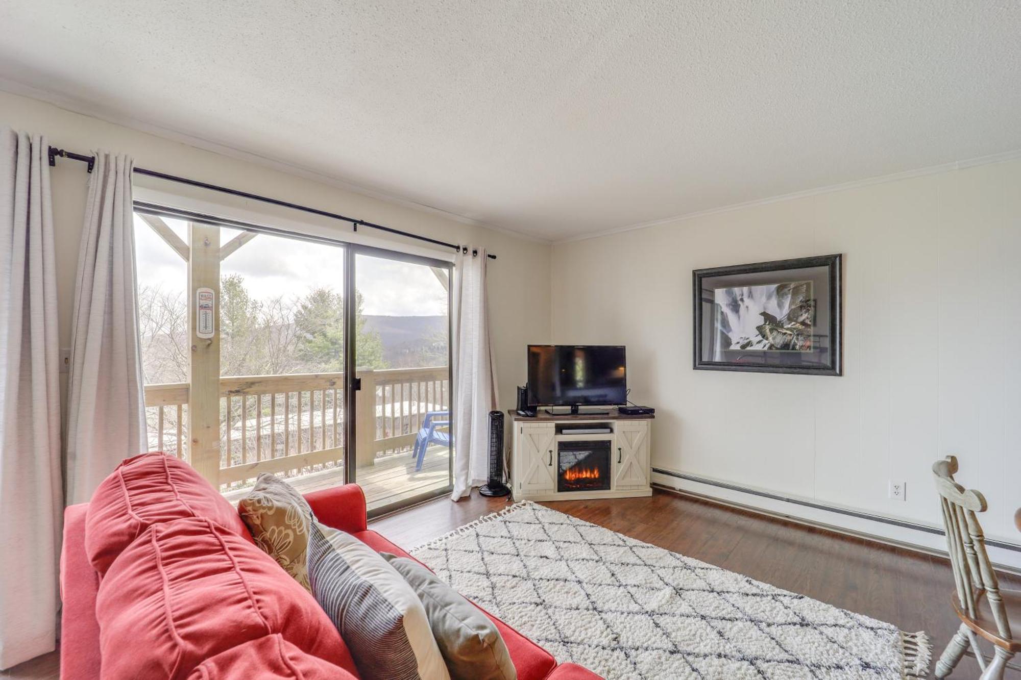 Beech Mountain Studio With Balcony Less Than 1 Mi To Skiing! Eksteriør billede