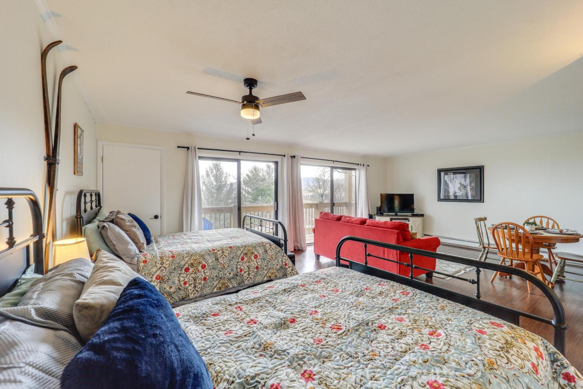 Beech Mountain Studio With Balcony Less Than 1 Mi To Skiing! Eksteriør billede